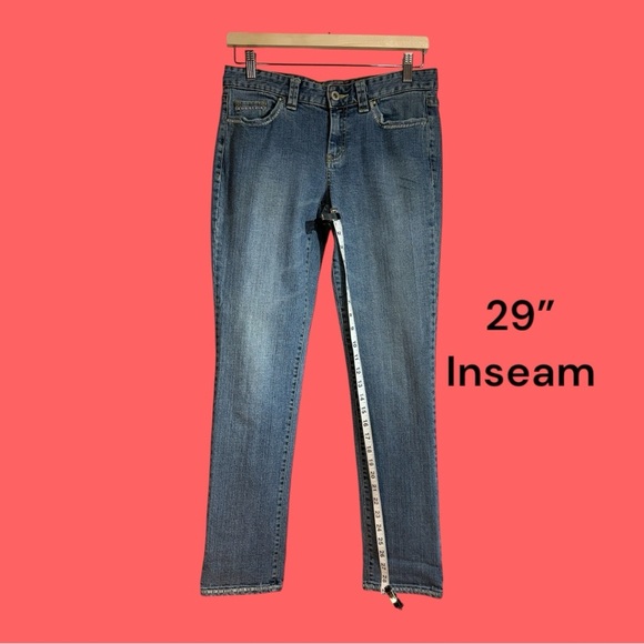 Tommy Hilfiger Stretch Low Rise Blue Jeans Size 6 - Picture 2 of 9